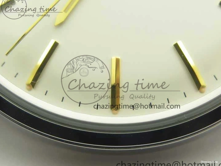 0304 Seamaster 30 1962 SS TW Best Edition White Dial YG Markers On Leather Strap MIYOTA Soft 8080